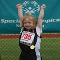 Special Olympic athlete