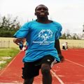 Special Olympic running